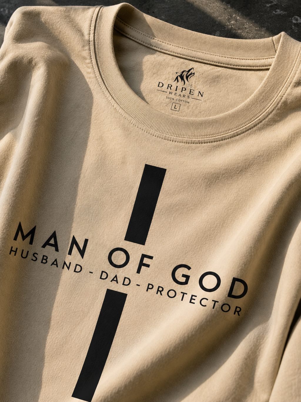 Man Of Destiny | Oversized Drop Shoulder T-Shirt | Dripen Wears