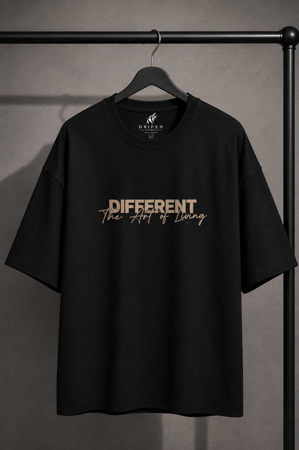 DIFFERENT | Oversized Drop Shoulder T-Shirt | Dripen Wears