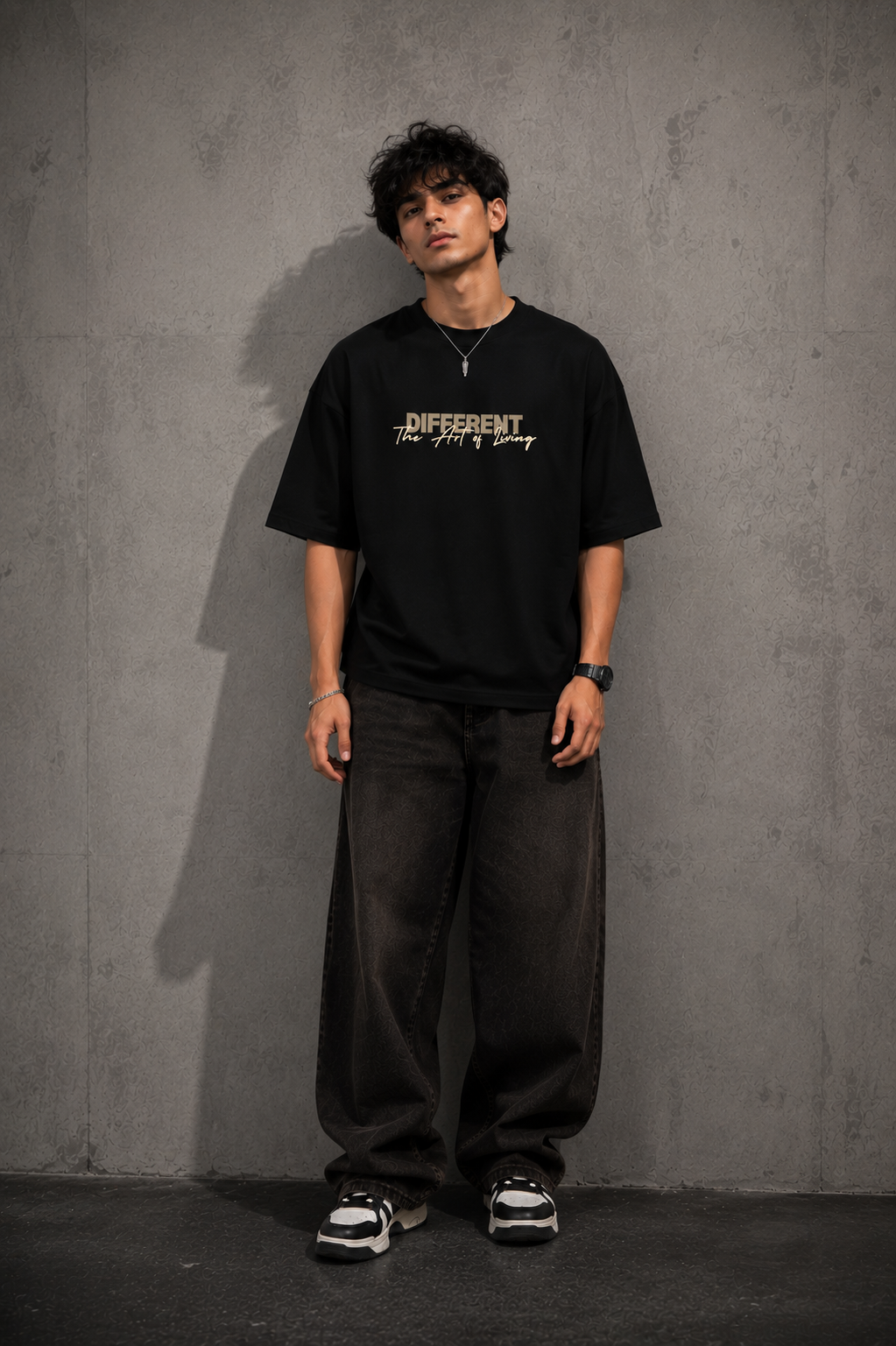 DIFFERENT | Oversized Drop Shoulder T-Shirt | Dripen Wears
