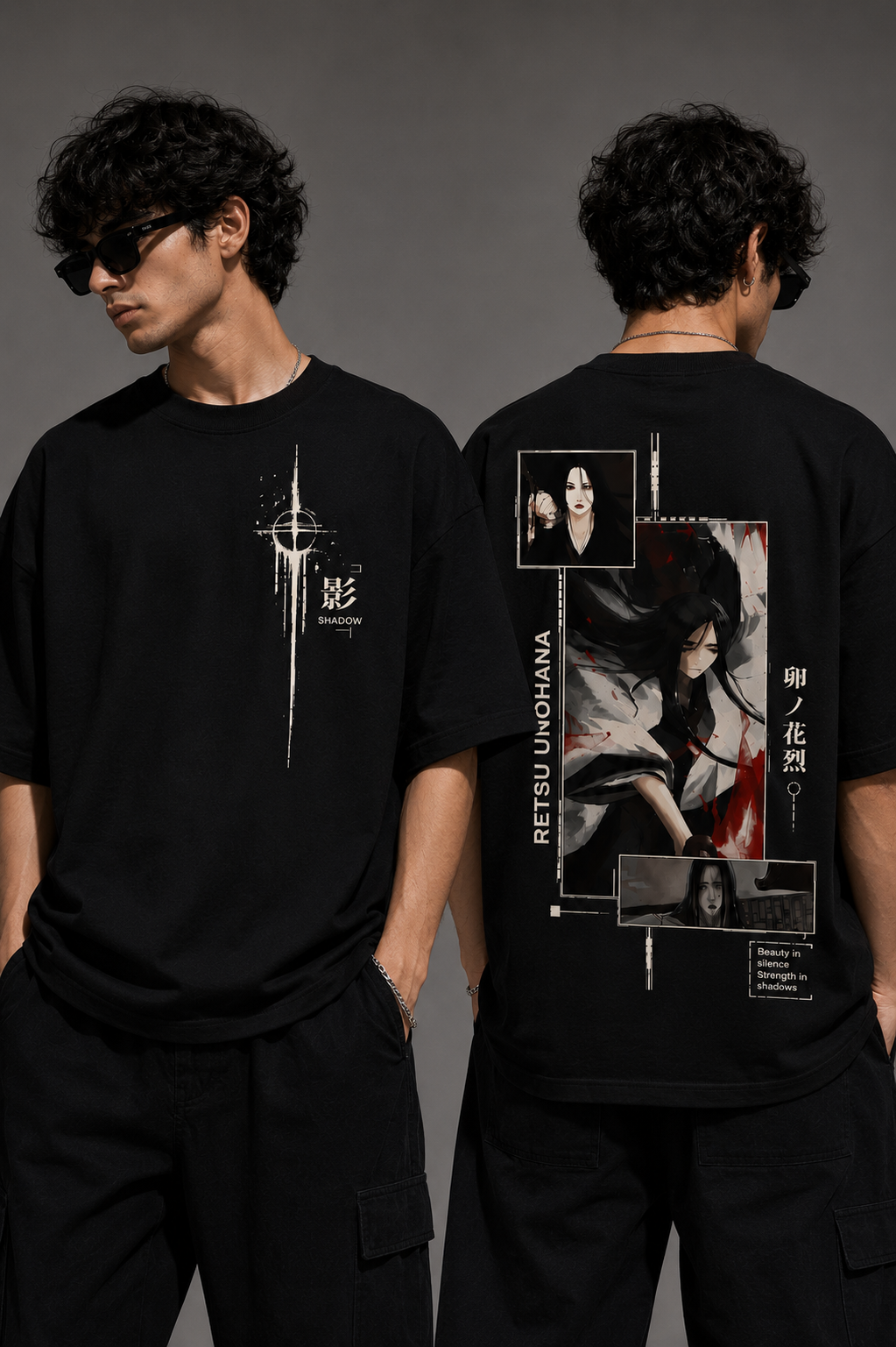 Shinigami Aura | Oversized Drop Shoulder T-Shirt | Dripen Wears