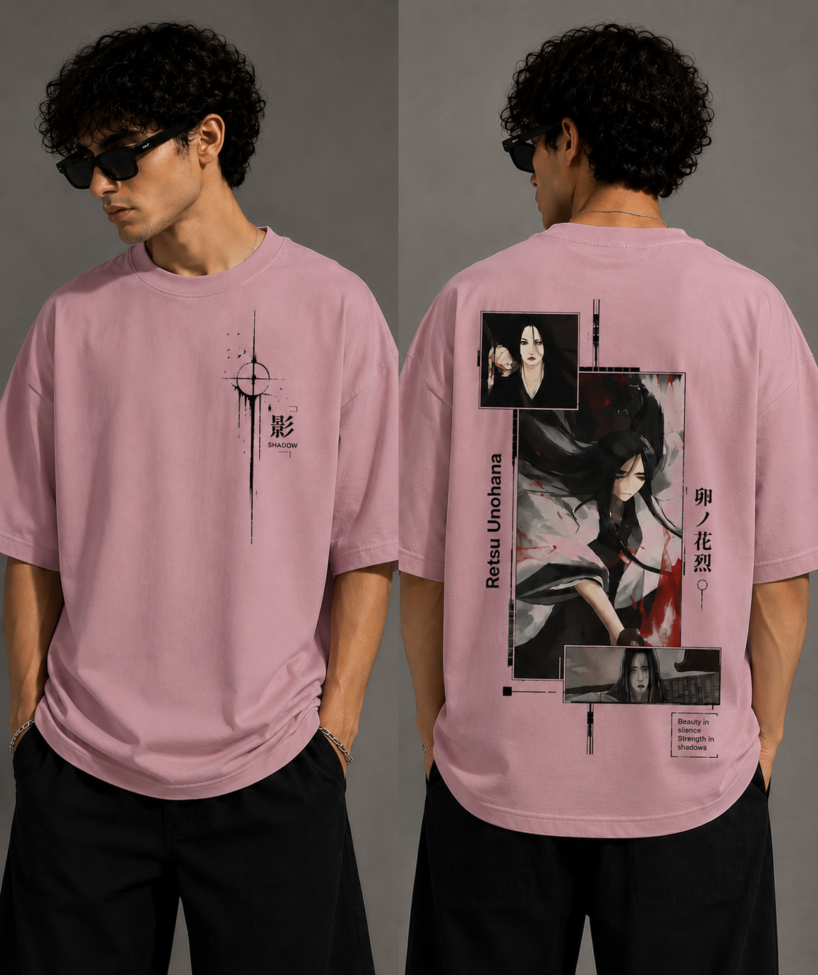 Shinigami Aura | Oversized Drop Shoulder T-Shirt | Dripen Wears