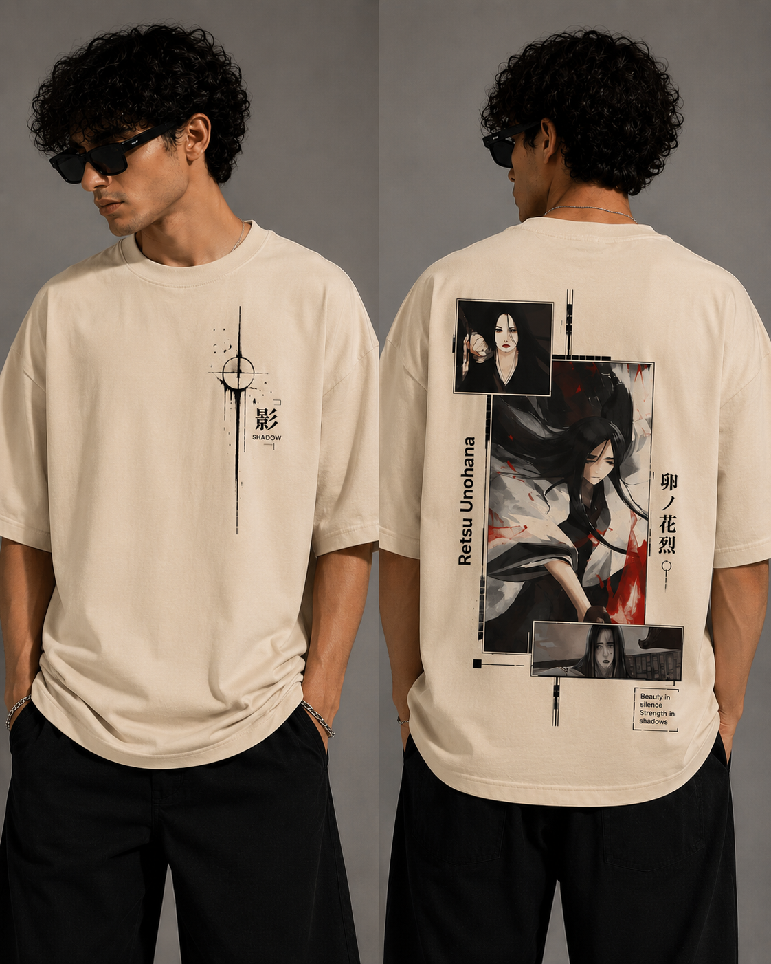 Shinigami Aura | Oversized Drop Shoulder T-Shirt | Dripen Wears