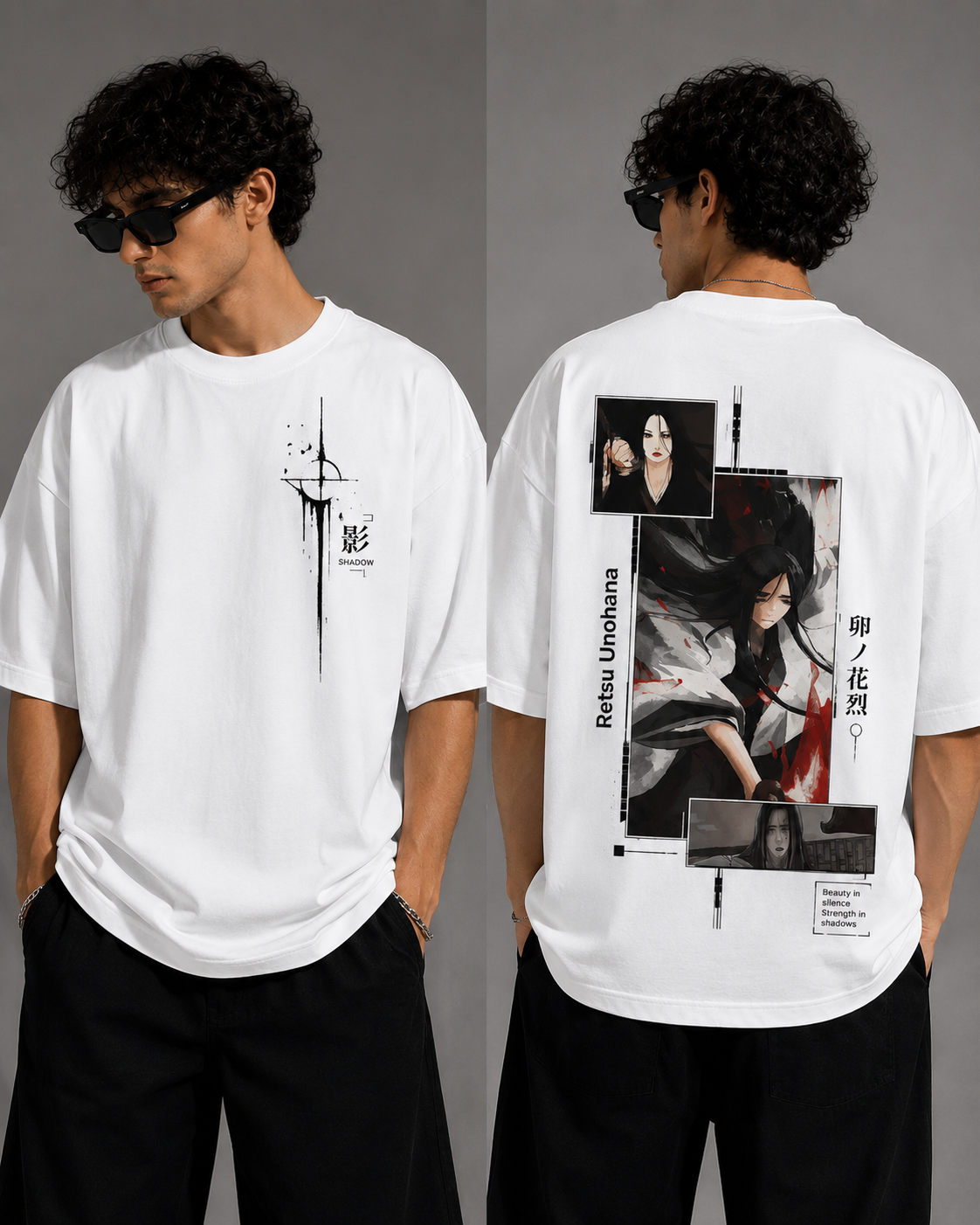 Shinigami Aura | Oversized Drop Shoulder T-Shirt | Dripen Wears