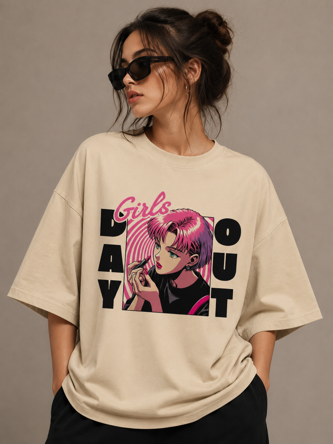 Day Out | Oversized Drop Shoulder T-Shirt | Dripen Wears