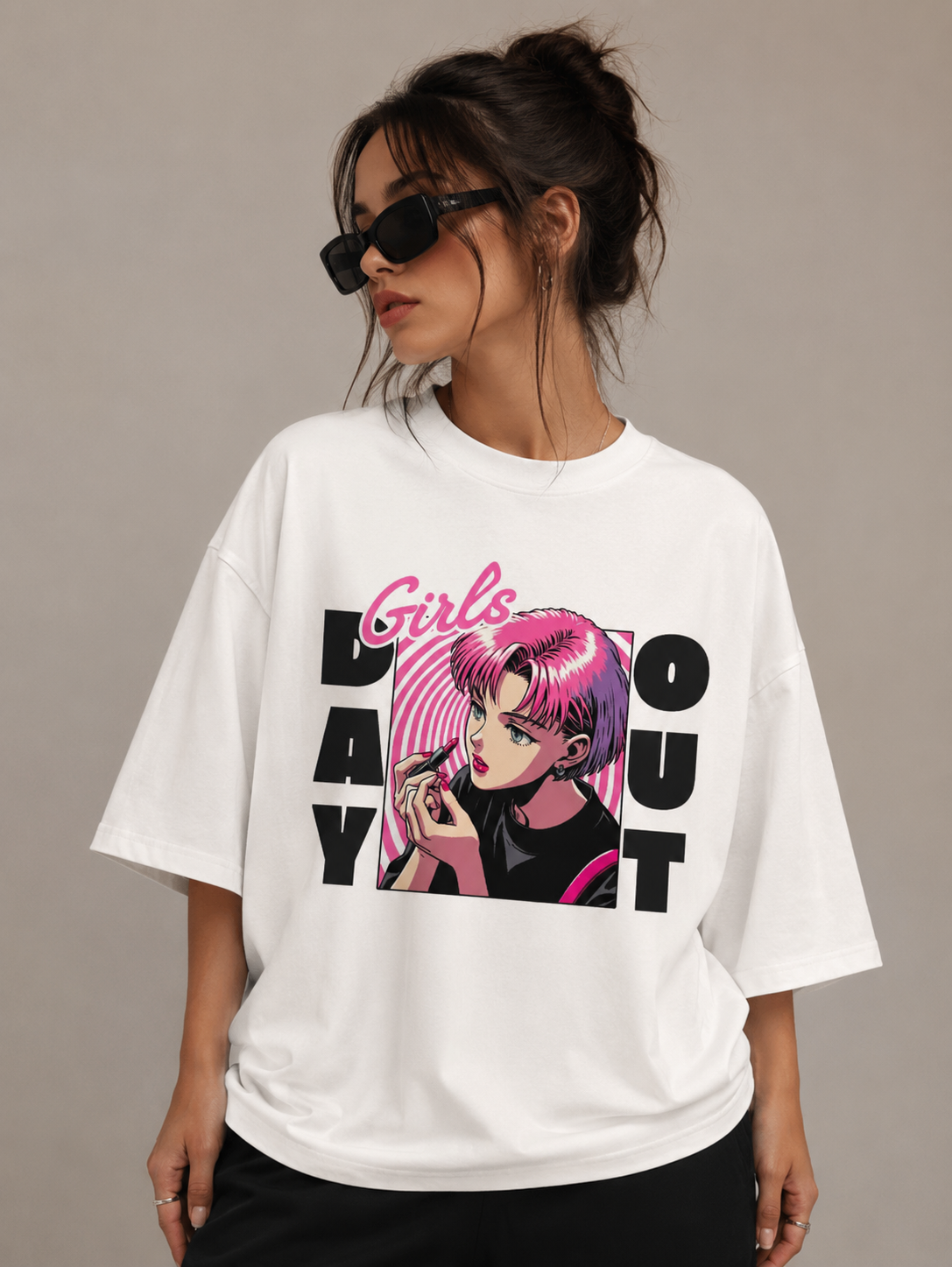 Day Out | Oversized Drop Shoulder T-Shirt | Dripen Wears