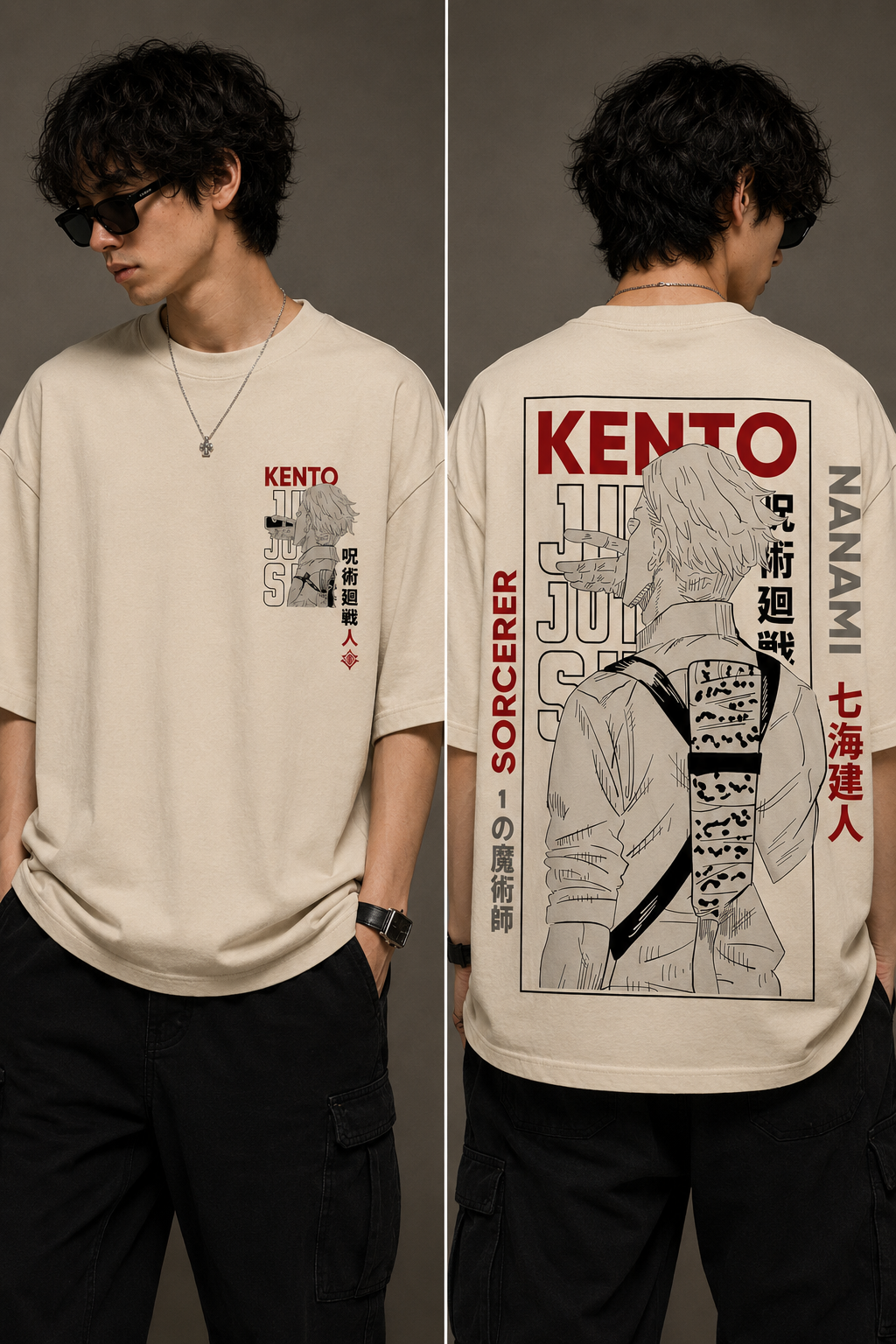 Kento Legacy | Oversized Drop Shoulder T-Shirt | Dripen Wears