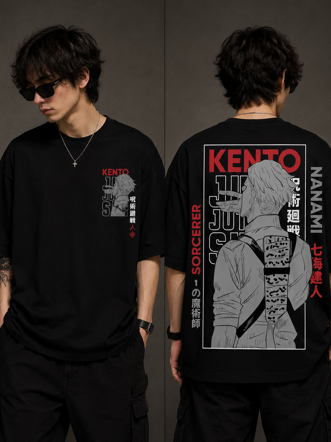 Kento Legacy | Oversized Drop Shoulder T-Shirt | Dripen Wears