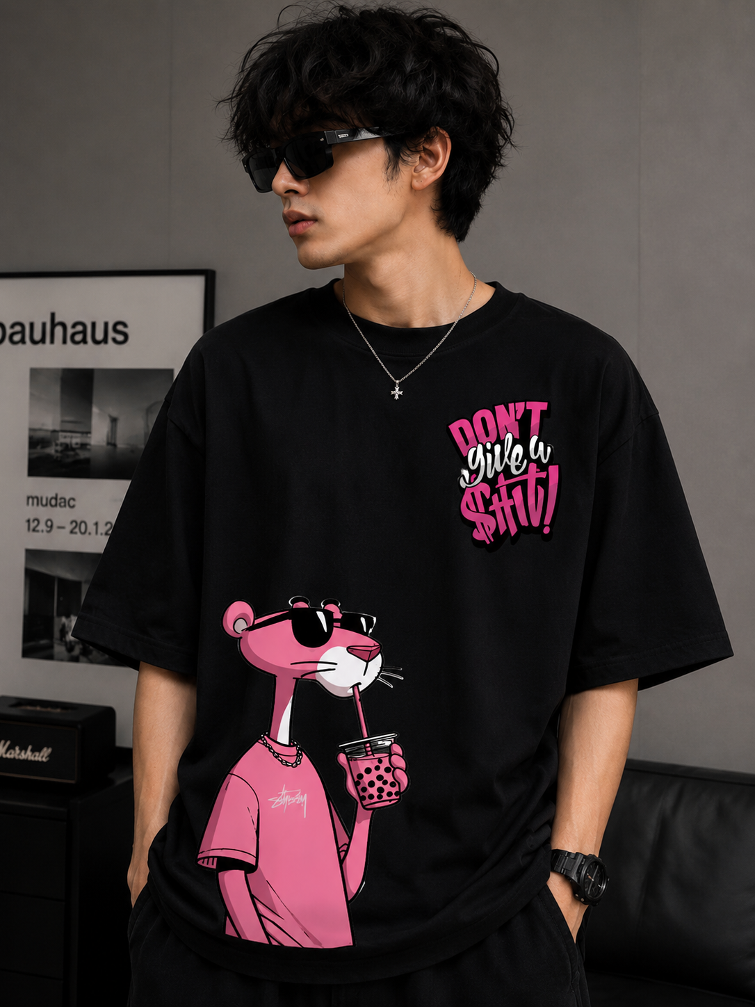 Zero Care | Oversized Drop Shoulder T-Shirt | Dripen Wears