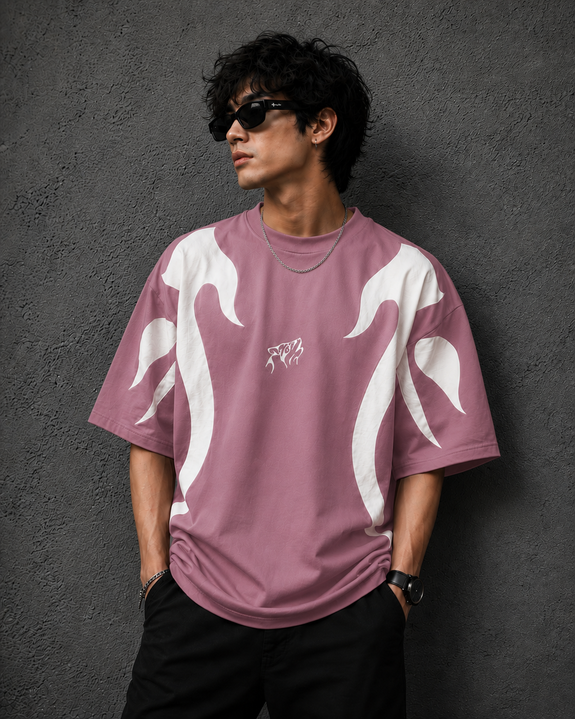 Phantom Drift | Oversized Drop Shoulder T-Shirt | Dripen Wears