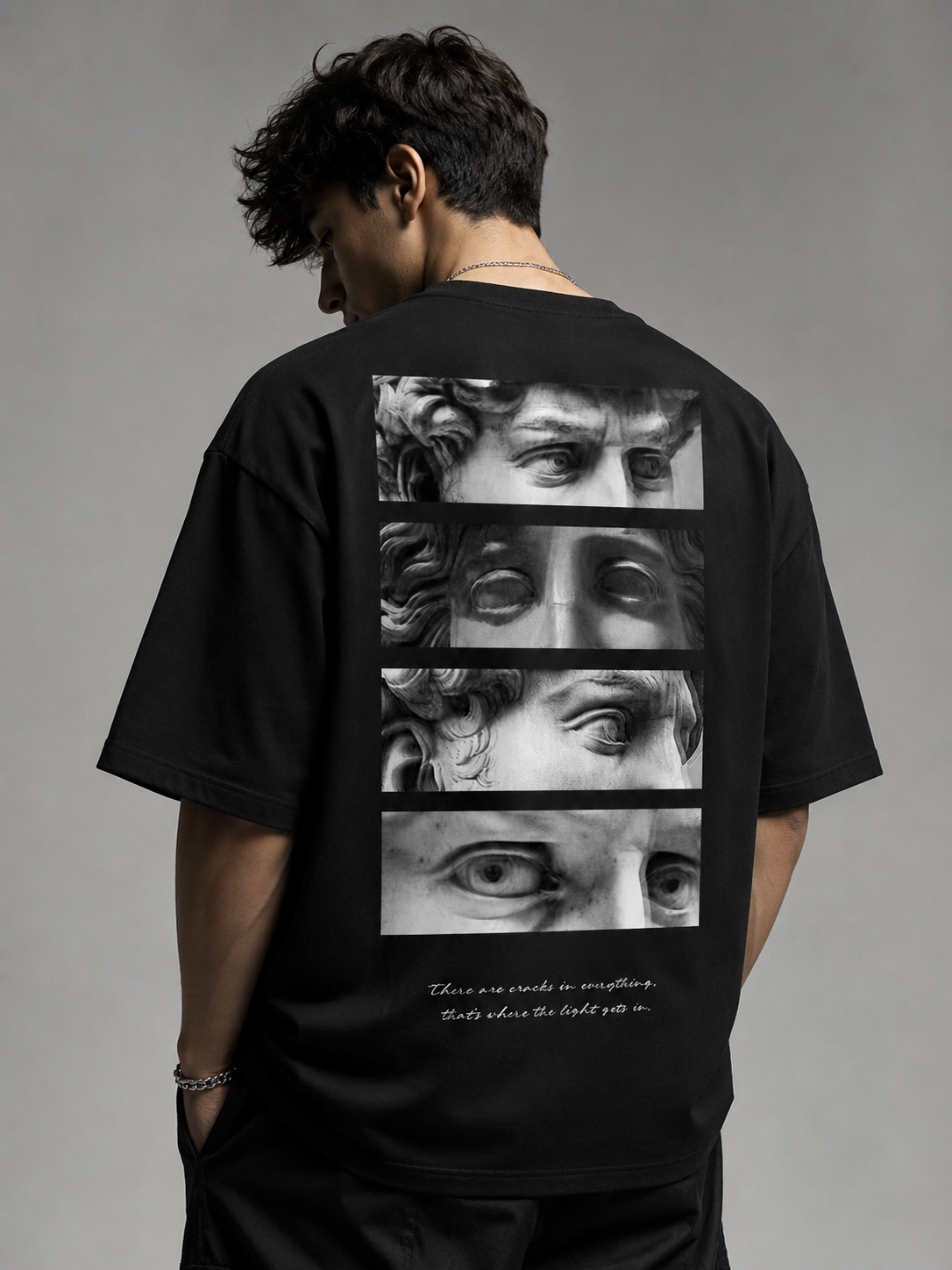 Fractured Vision | Oversized Drop Shoulder T-Shirt | Dripen Wears