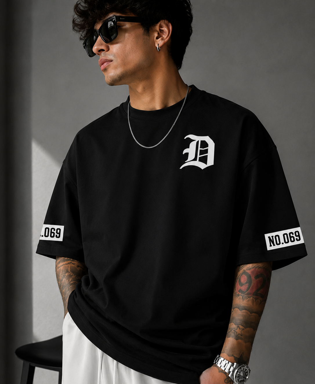 D Legacy | Oversized Drop Shoulder T-Shirt | Dripen Wears