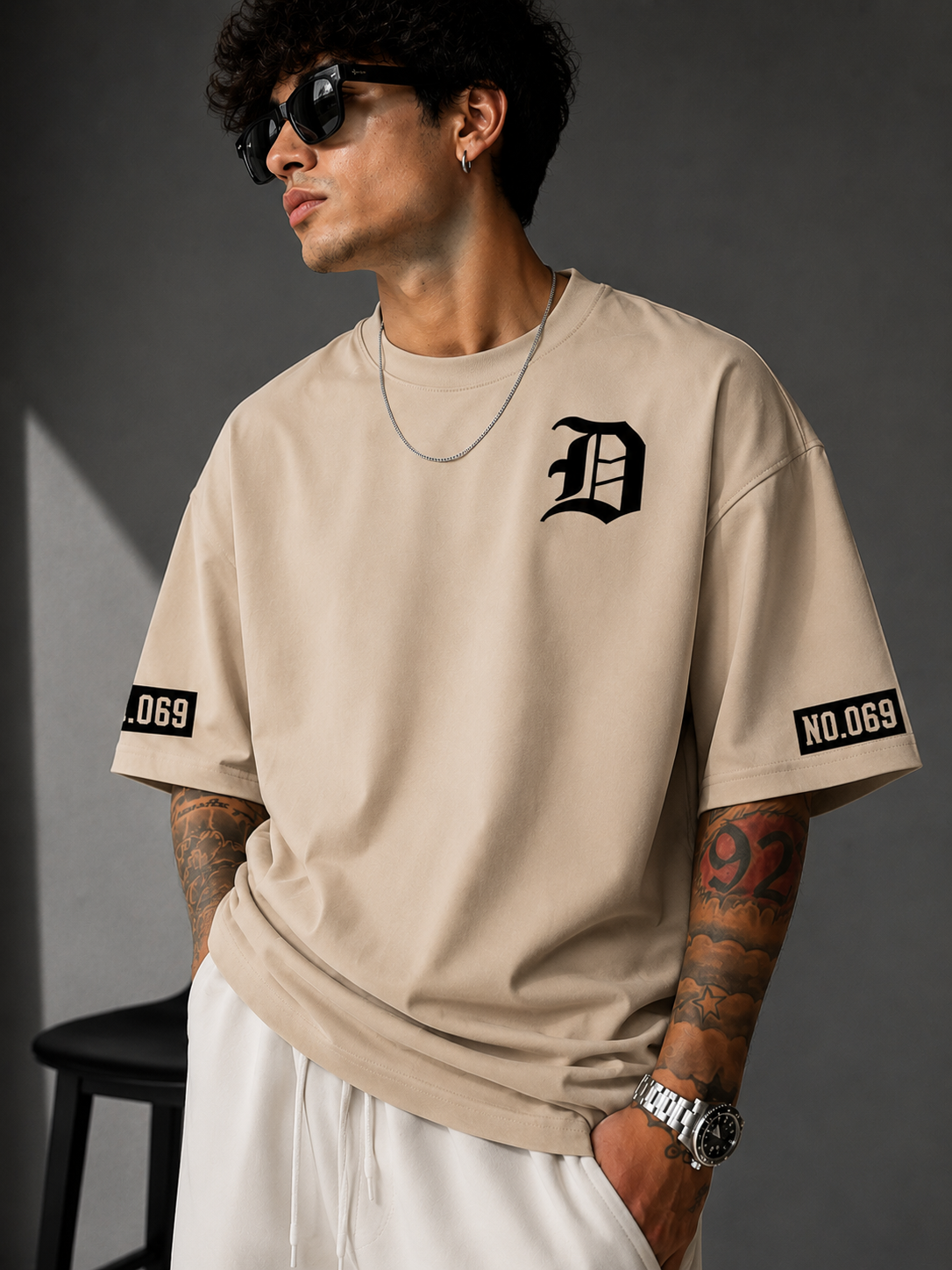 D Legacy | Oversized Drop Shoulder T-Shirt | Dripen Wears