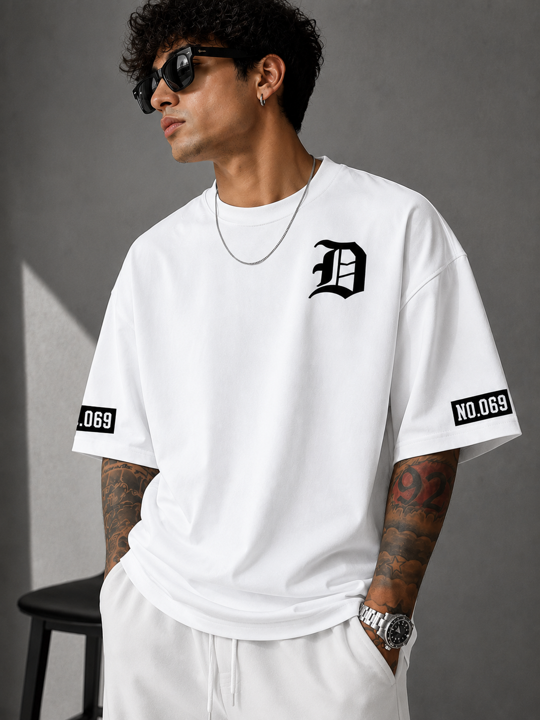 D Legacy | Oversized Drop Shoulder T-Shirt | Dripen Wears