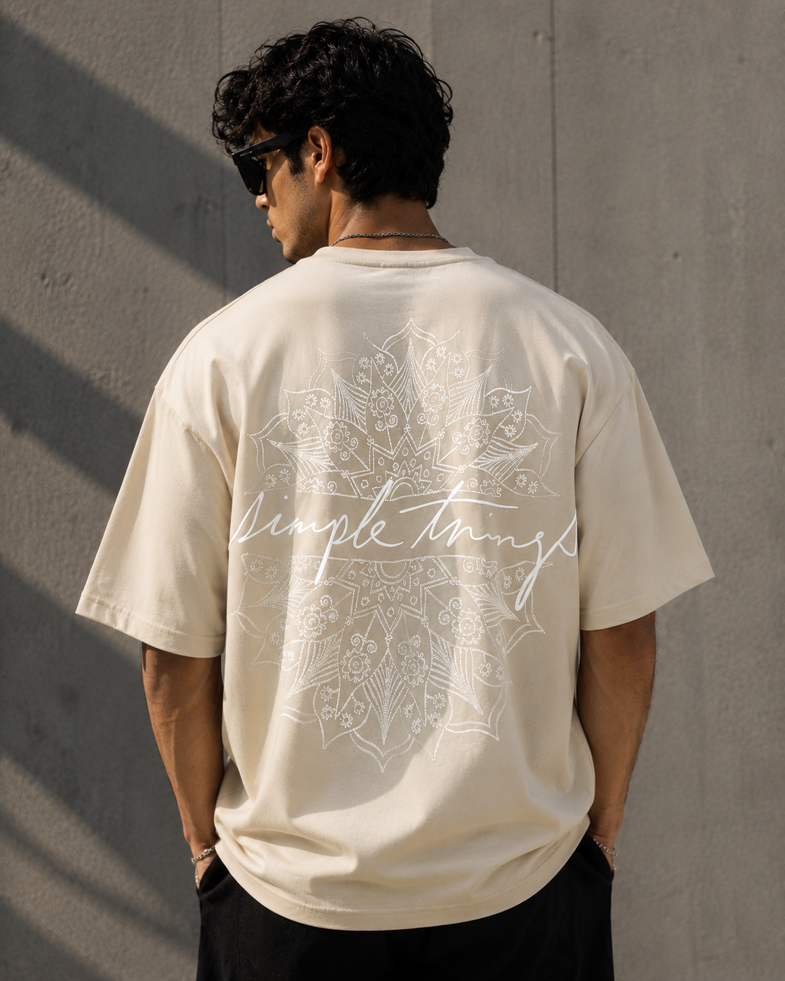 Simple Things | Oversized Drop Shoulder T-Shirt | Dripen Wears