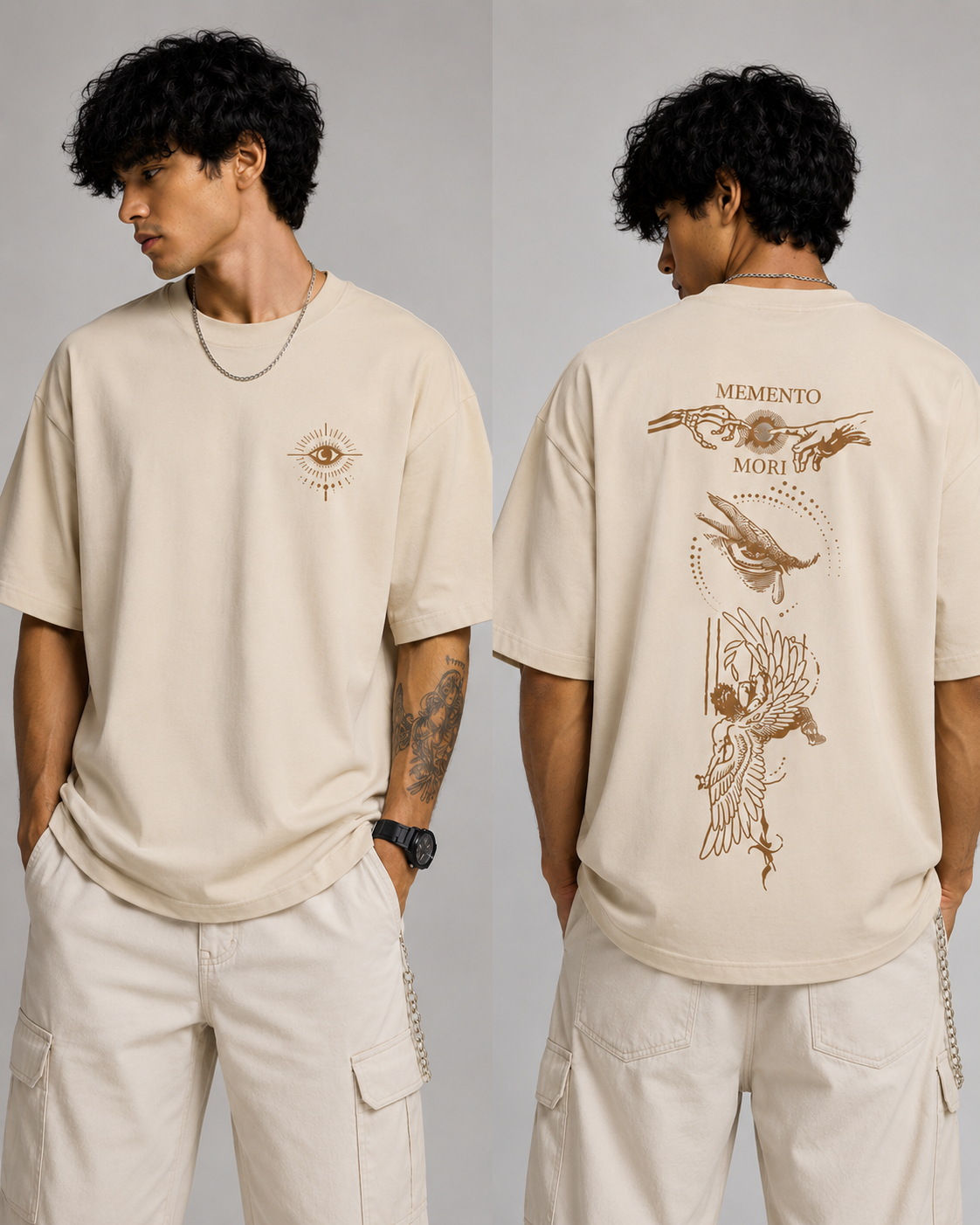 Memento | Oversized Drop Shoulder T-Shirt | Dripen Wears