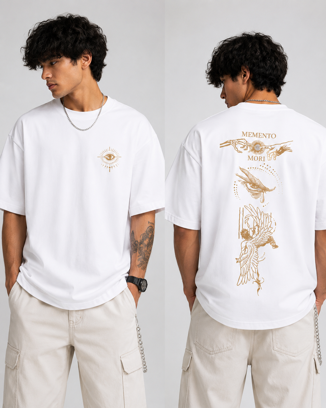 Memento | Oversized Drop Shoulder T-Shirt | Dripen Wears