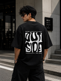 Think Outside | Oversized Drop Shoulder T-Shirt | Dripen Wears