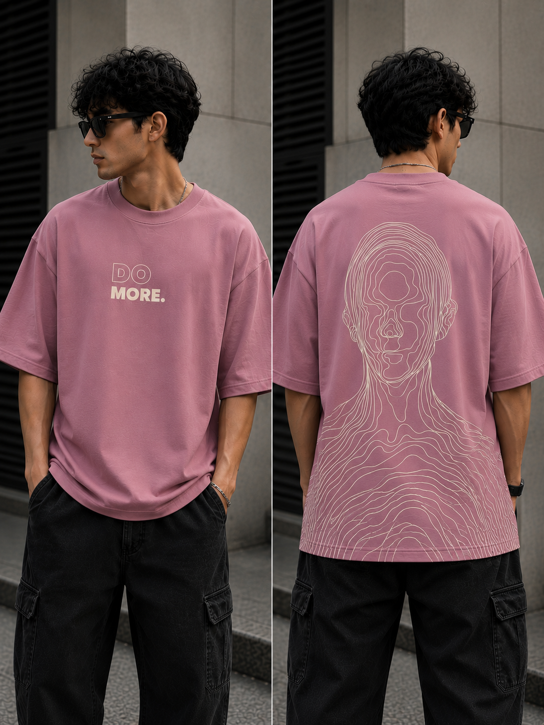 Contour Soul | Oversized Drop Shoulder T-Shirt | Dripen Wears