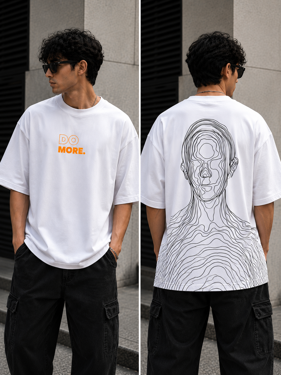 Contour Soul | Oversized Drop Shoulder T-Shirt | Dripen Wears