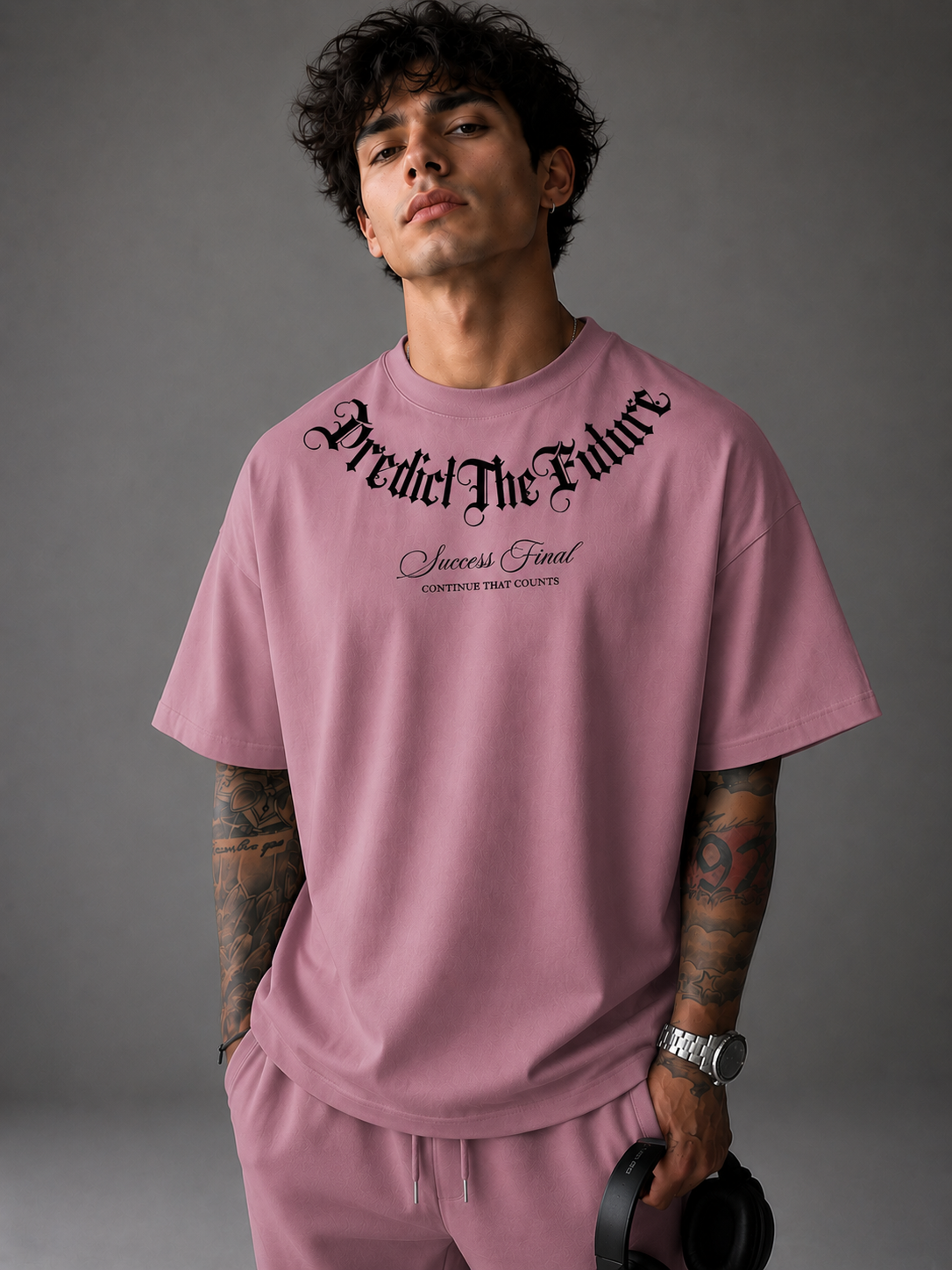 Predict The Future | Oversized Drop Shoulder T-Shirt | Dripen Wears