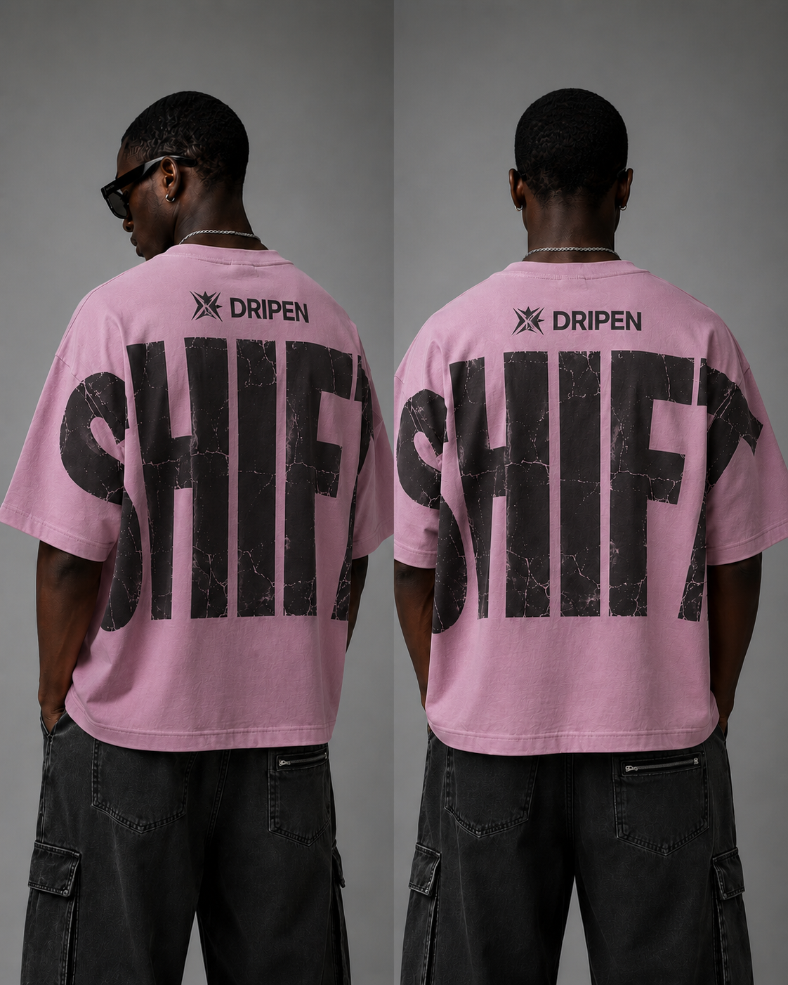 SHIFT | Oversized Drop Shoulder T-Shirt | Dripen Wears