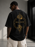 The Balance | Oversized Drop Shoulder T-Shirt | Dripen Wears