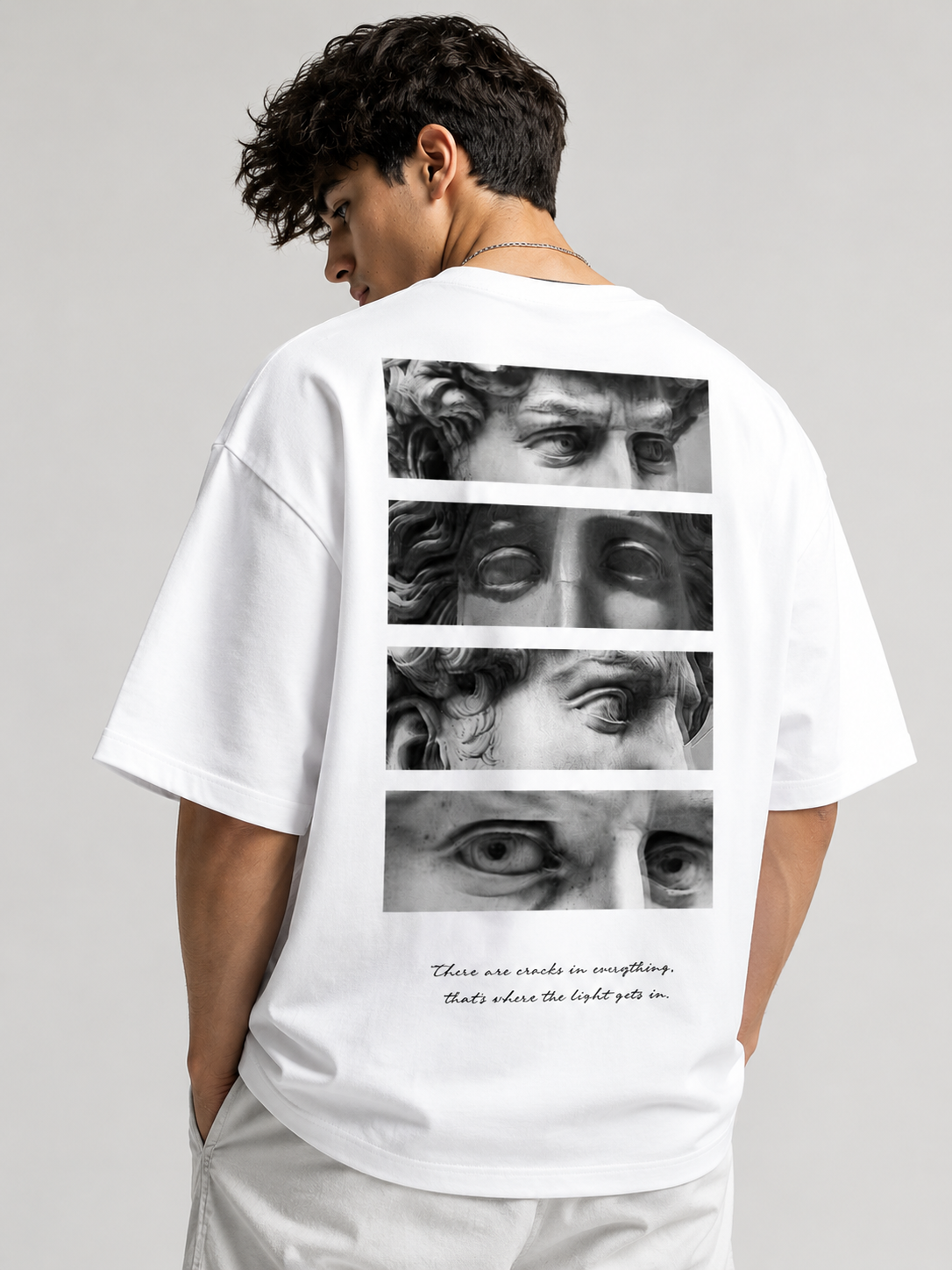Fractured Vision | Oversized Drop Shoulder T-Shirt | Dripen Wears